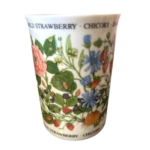 Expressions Fine China Herbal Teas Mug By Erika Parry Multicolored Floral Design - Picture 2 of 6